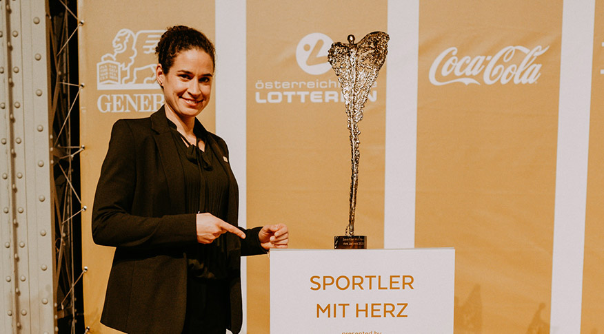 Lotterien Sportlerin mit Herz 2020 - Nina Burger