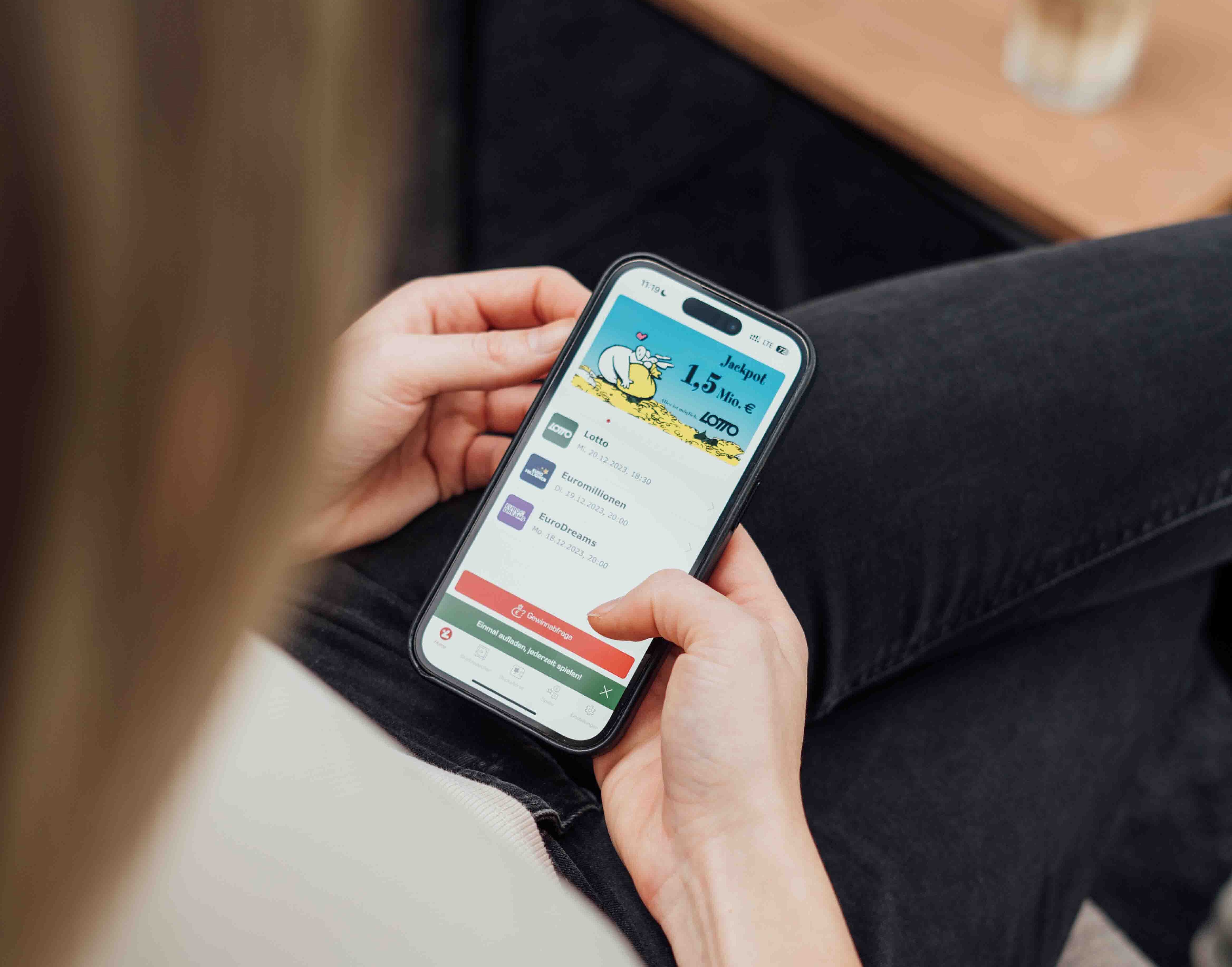 Spielspaß mit der Lotterien App