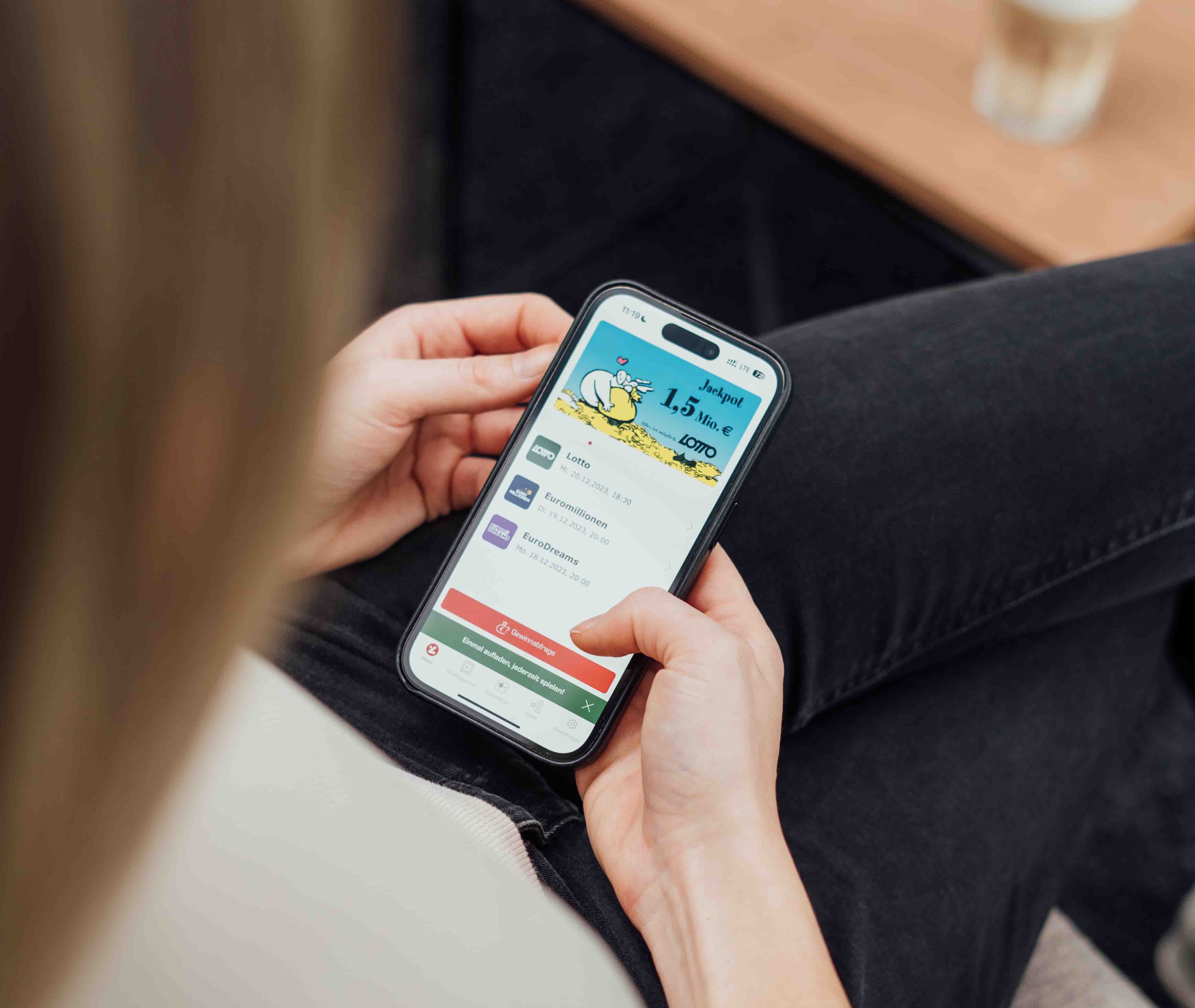 Seriös Spielen mit der Lotterien App Spielspaß mit der Lotterien App