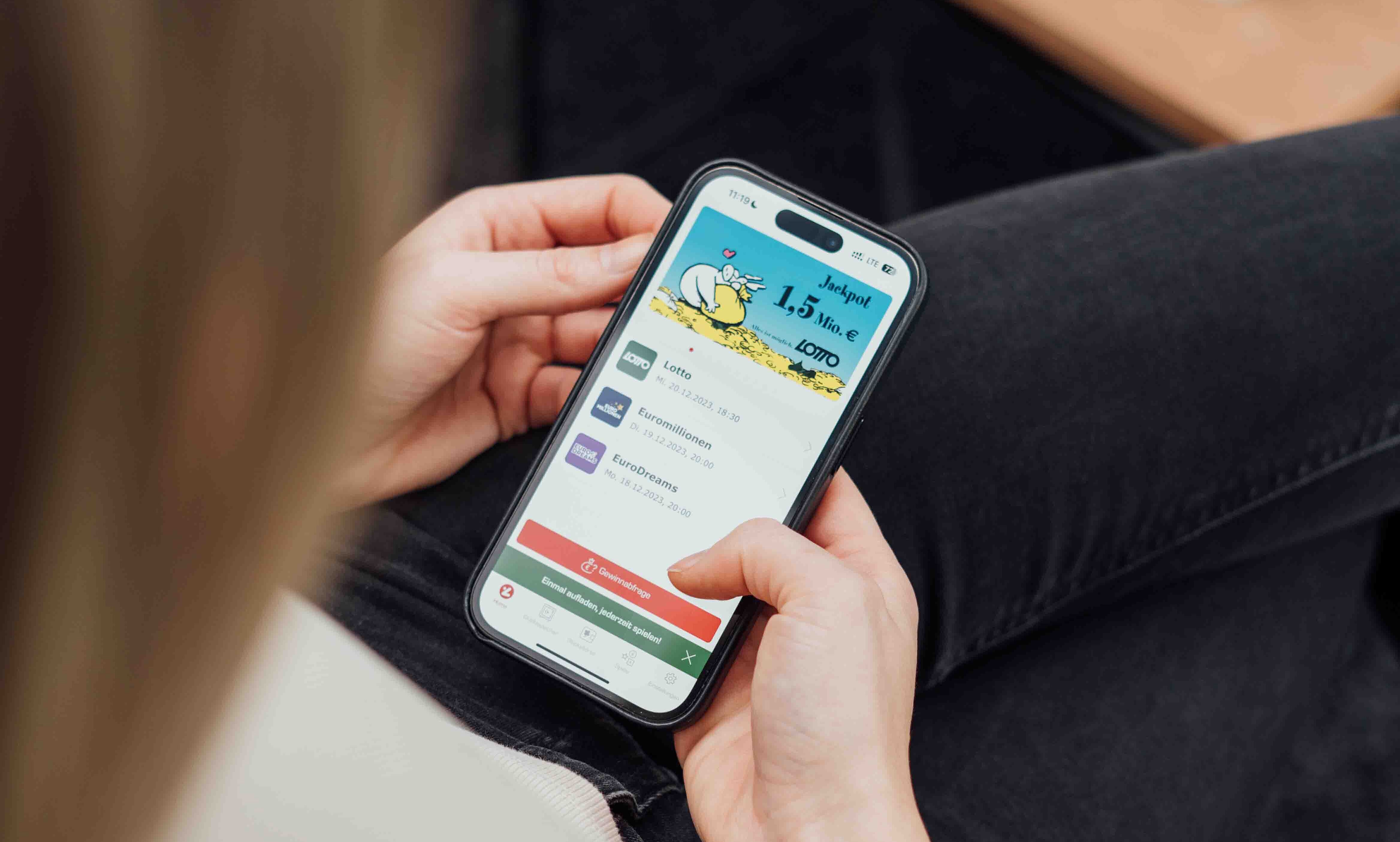 Spielspaß mit der Lotterien App