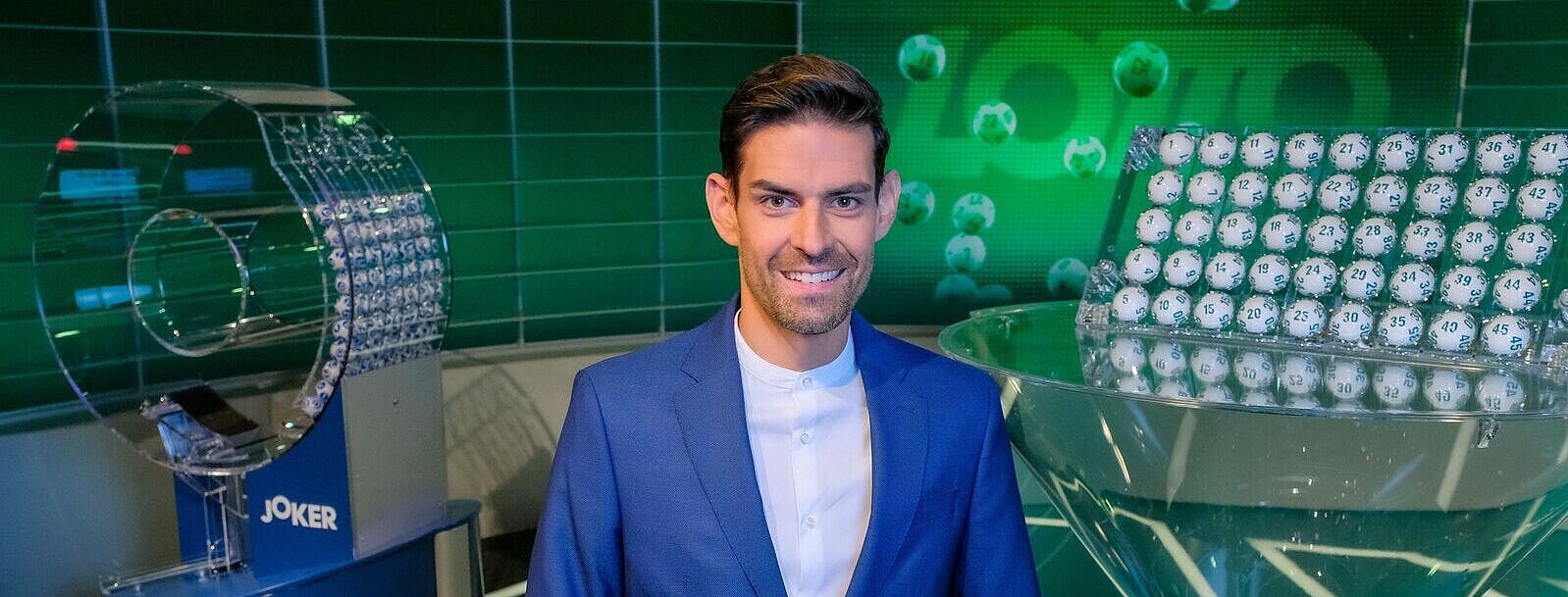 Lotto-Moderator Ralph Huber-Blechinger