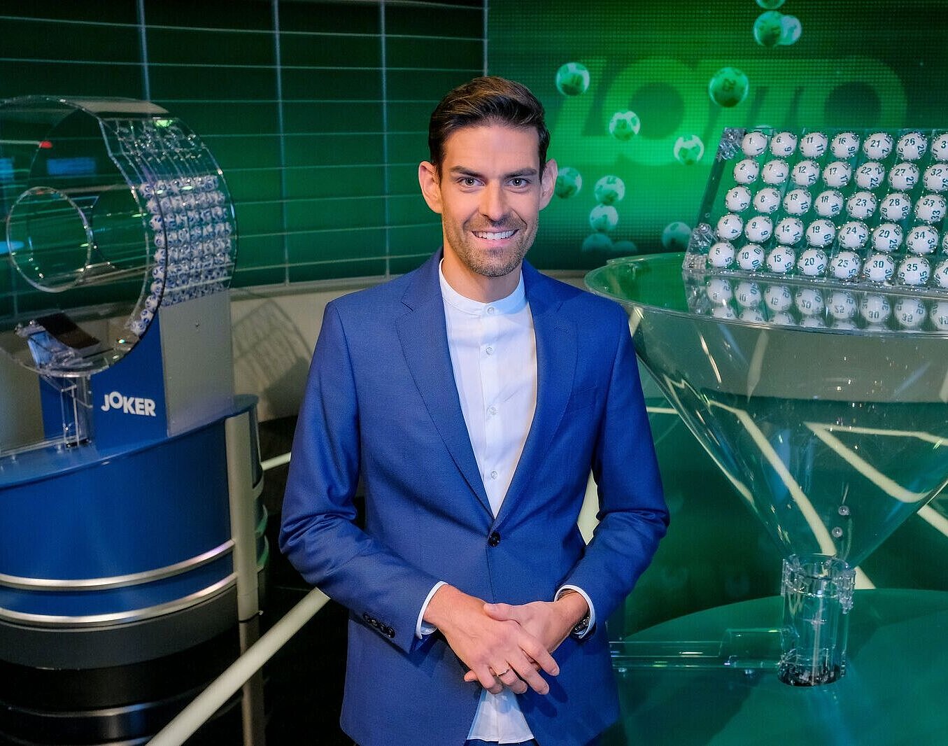 Lotto-Moderator Ralph Huber-Blechinger