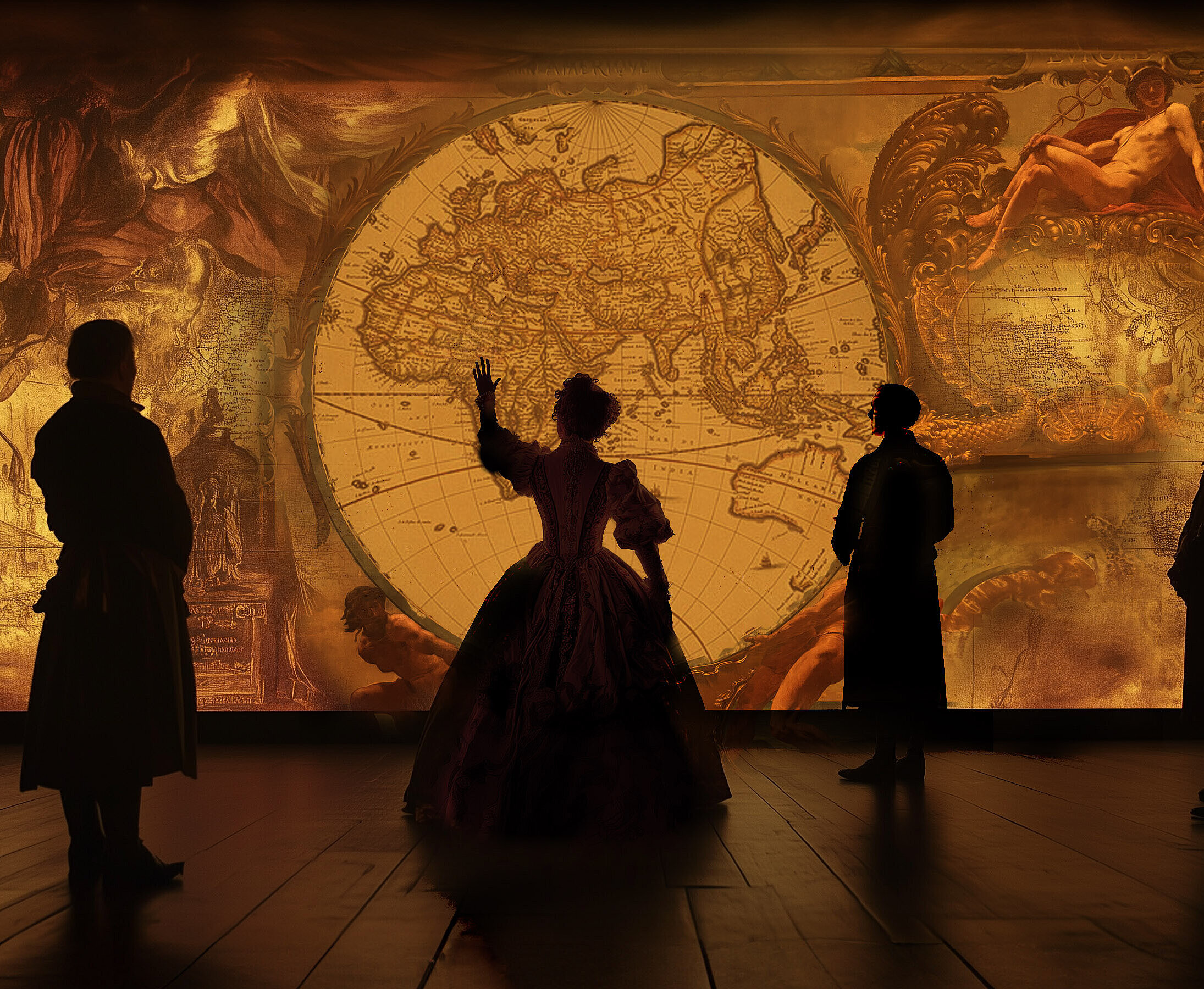 Maria Theresia - Das Musical. Aufnahme eines Standbildes.