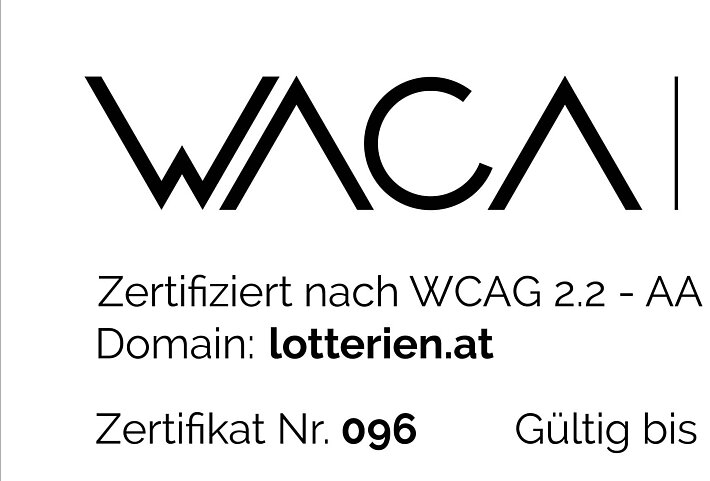 WACA Badge in Bronze für lotterien.at