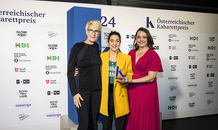 Christina Kiesler wurde mit dem Österreichischen Kabarettpreis 2024 in der Kategorie „Förderpreis" ausgezeichnet. 