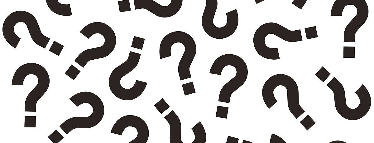 Fragezeichen Durcheinander Metapher für eine Überraschung Fragezeichen Durcheinander Metapher für eine Überraschung