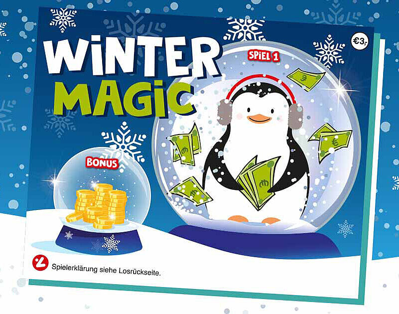 Abbildung Rubbellos Winter Magic.