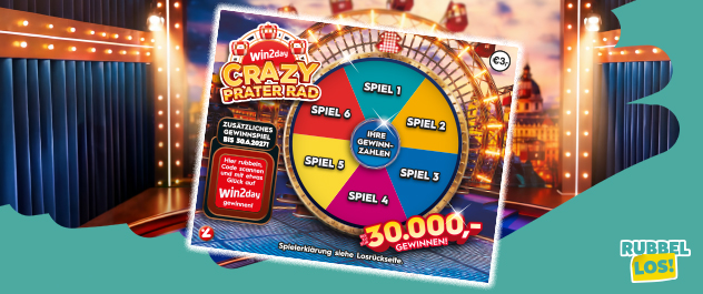 Rubbellos Crazy Prater Rad