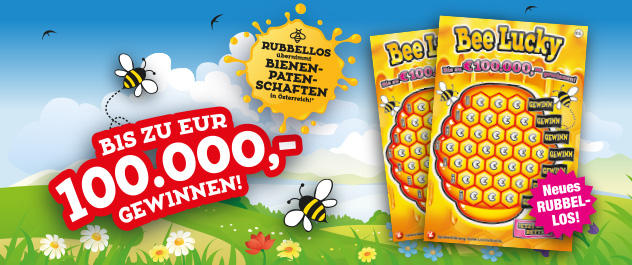 Rubbellos Bee Lucky