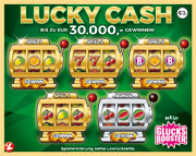 Rubbellos Lucky Cash - bis zu 30.000 Euro gewinnen