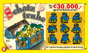 Rubbellos Schatztruhe - bis zu 30.000 Euro gewinnen
