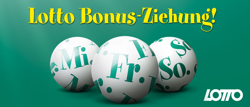 Lotto Bonus-Ziehung mit 300.000 Euro extra