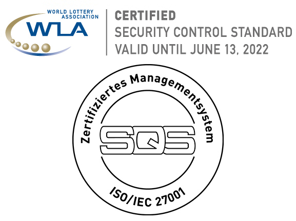 WLA SQS Logo WLA SQS Logo - Österreichische Lotterien sind zertifiziert